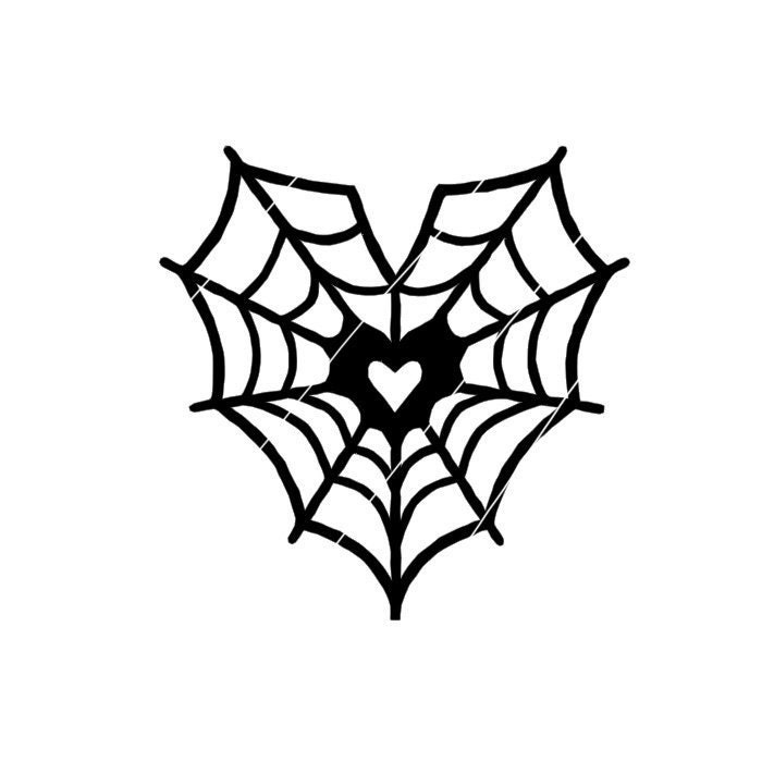 y2k spider heart wallpaper 0032