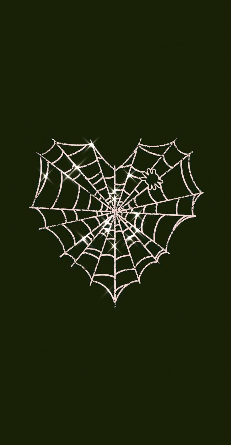 y2k spider heart wallpaper 0033