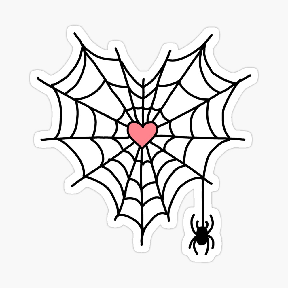 y2k spider heart wallpaper 0035