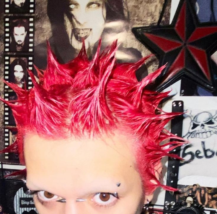 y2k spiky hair 0029