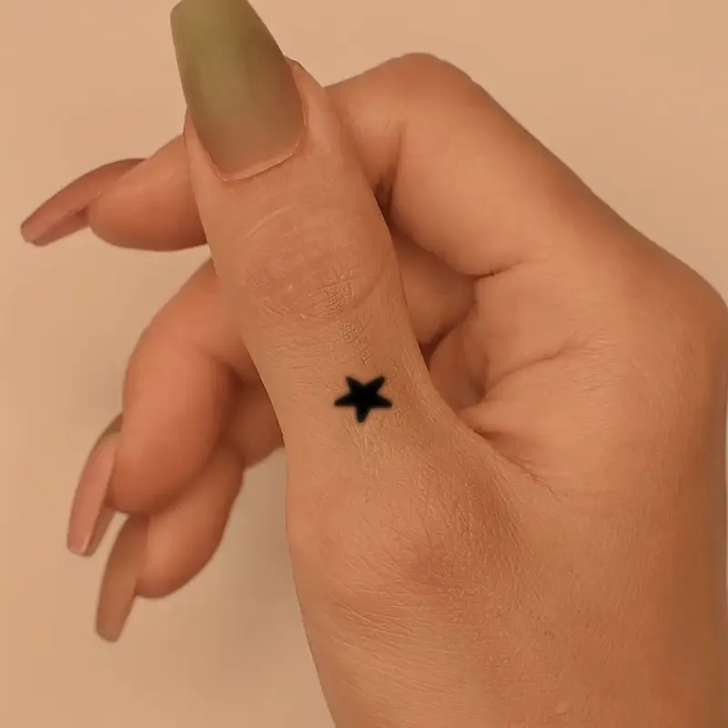 y2k star tattoo 0016