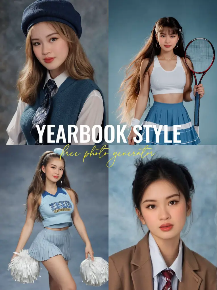 Y2K yearbook photoshoots 0084