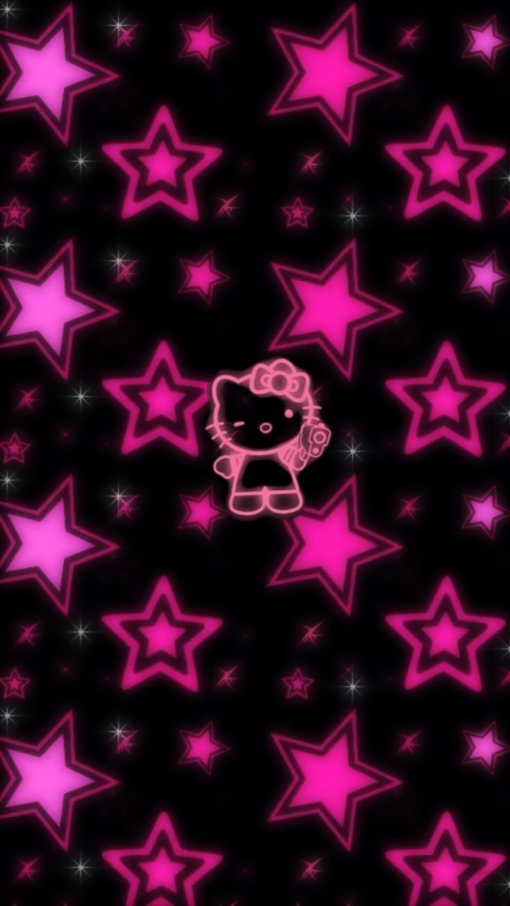 Rediscover the magic of Hello Kitty cyber y2k wallpaper for your space