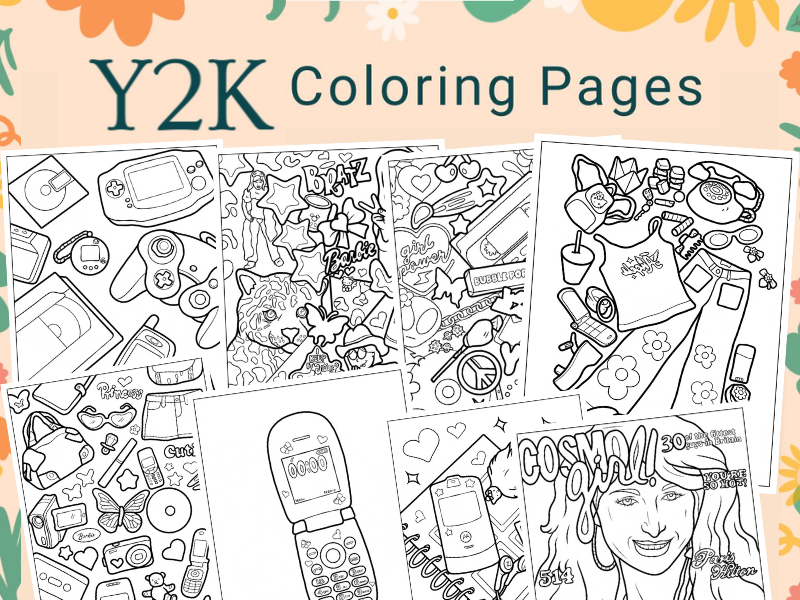 Transform your creativity with vibrant y2k bratz coloring page fun